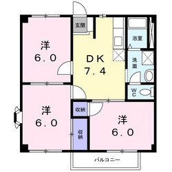 サンシャイン堂本の物件間取画像